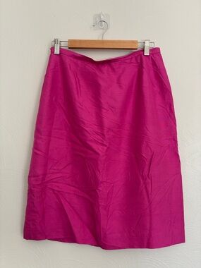 Vintage Carlisle Pink Silk Skirt